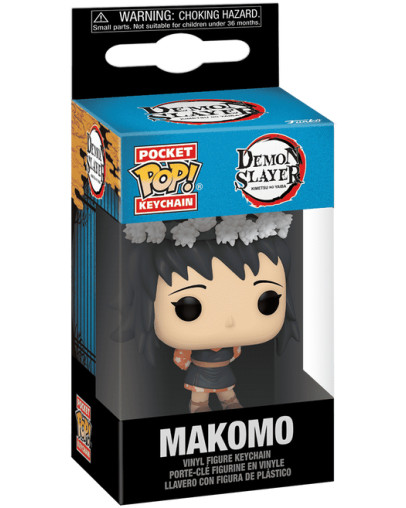 Funko Pocket Pop Keychain Demon Slayer Makomo with Flower Headdress