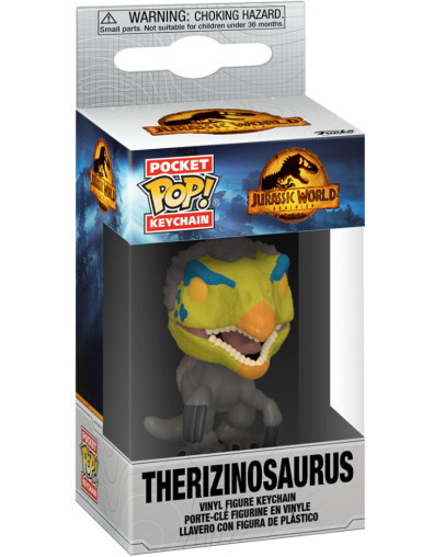 Funko Pocket Pop Keychain Jurassic World Dominion Therizinosaurus