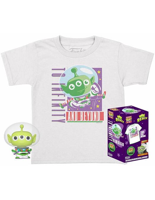 Funko Pocket Pop & Tee Disney Alien Buzz