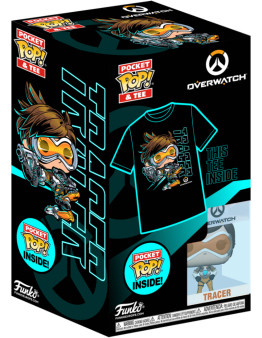 Funko Pocket Pop & Tee Overwatch Tracer