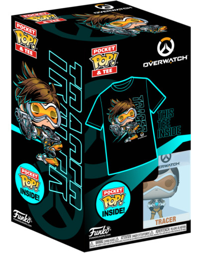 Funko Pocket Pop & Tee Overwatch Tracer