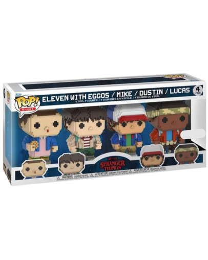 Funko Pop 8-Bit Stranger Things 4-Pack