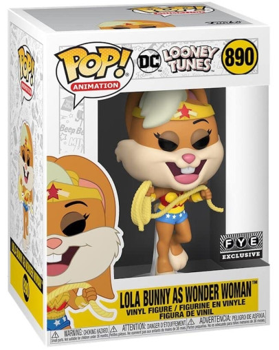 Funko Pop Animation Looney Tunes Lola Bunny as Wonder Woman