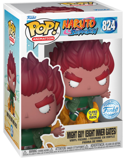 Funko Pop Animation Naruto Might Guy Eight Inner Gates