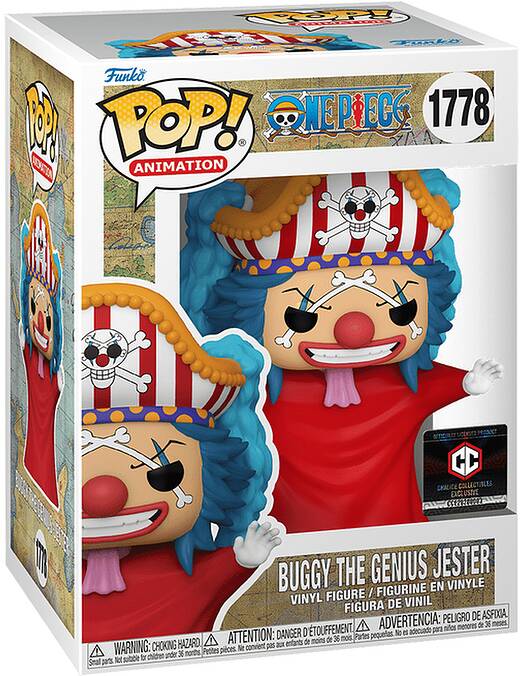 Funko Pop Animation One Piece Buggy Post Time-Skip