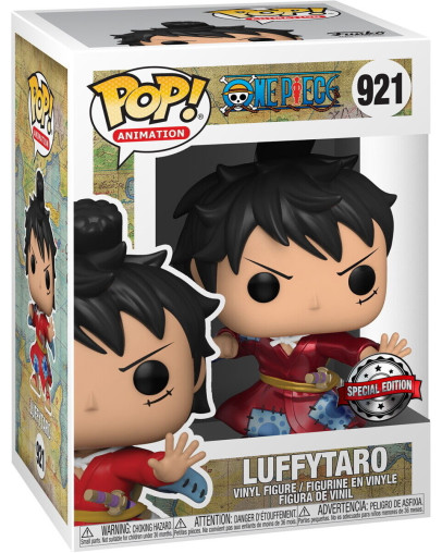 Funko Pop Animation One Piece Luffy in Kimono Metallic