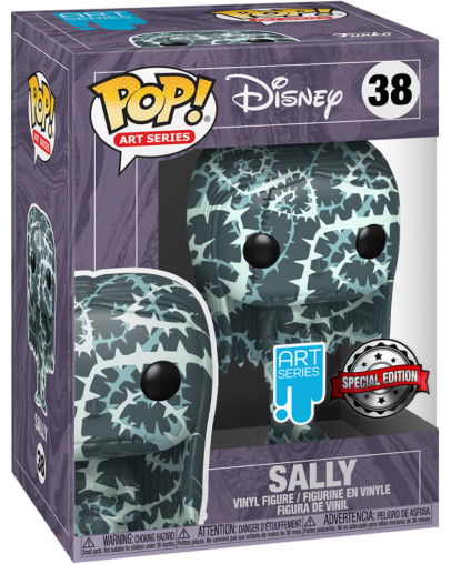 Funko Pop Art Series The Nightmare Before Christmas Sally Inverted Colors