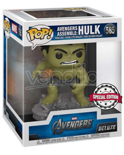 Funko Pop Deluxe Avengers Assemble Hulk