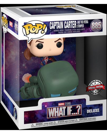 Funko Pop Deluxe Captain Carter and the Hydra Stomper