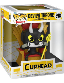 Funko Pop Deluxe Cuphead S3 Devil In Chair