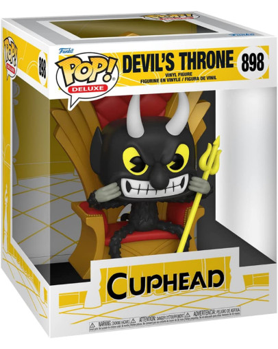 Funko Pop Deluxe Cuphead S3 Devil In Chair