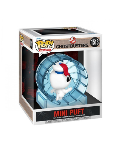 Funko Pop Deluxe Ghostbusters Mini Puft on Hamster Wheel