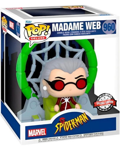 Funko Pop Deluxe Marvel Spider-Man Madame Web