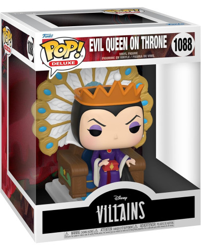 Funko Pop Deluxe Villains Evil Queen on Throne
