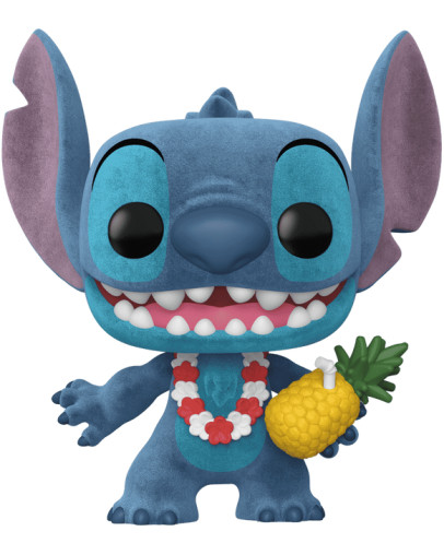 Funko Pop Disney Lilo in Stitch Luau Stitch Flocked