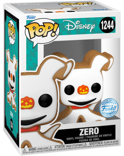 Funko Pop Disney Nightmare Before Christmas Zero Gingerbread