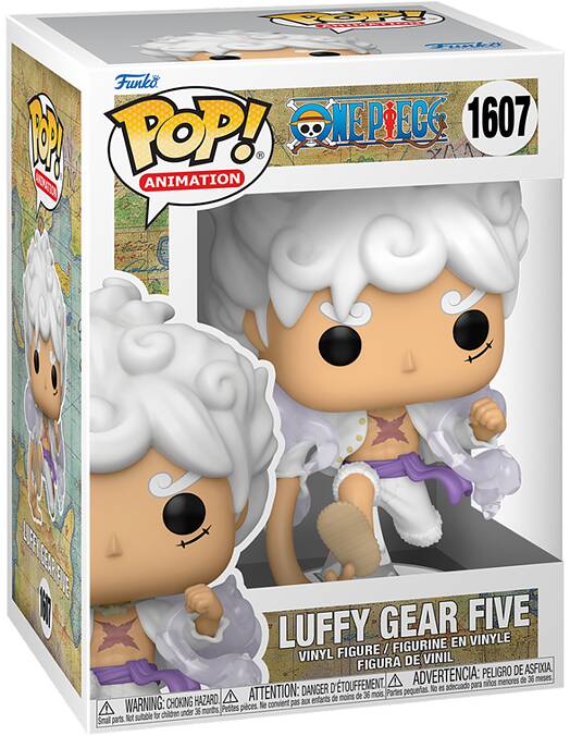 Funko Pop figura Animation One Piece Monkey D Luffy Gear 5 s svetlečo Glow Chase različico