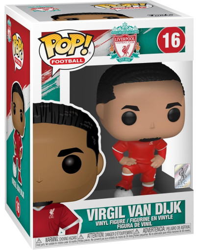Funko Pop figura Football Virgil Van Dijk Liverpool