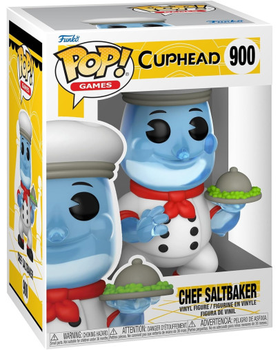 Funko Pop Games Cuphead Chef Saltbaker with Chase Funko Pop Games Cuphead Chef Saltbaker with Chase
