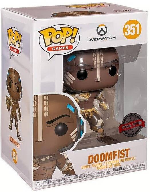 Funko Pop Games Overwatch Leopard Doomfist Special Edition