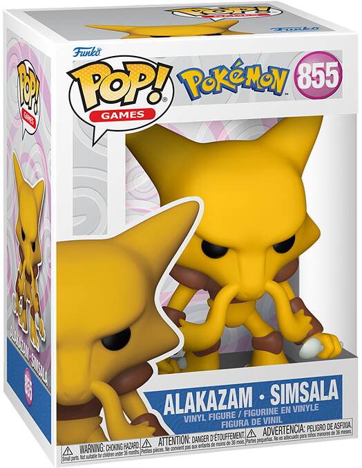 Funko Pop Games Pokemon Alakazam