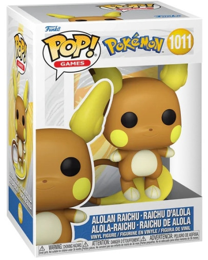 Funko Pop Games Pokemon Alolan Raichu