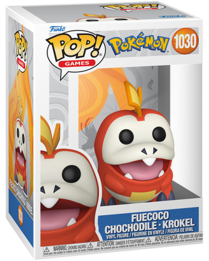Funko Pop Games Pokemon Fuecoco
