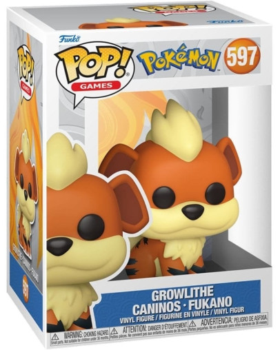 Funko Pop Games Pokemon Growlithe