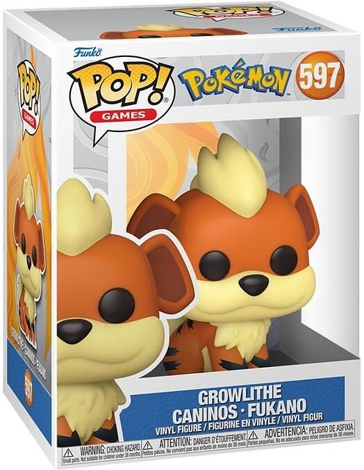 Funko Pop Games Pokemon Growlithe