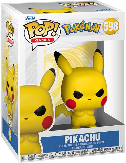 Funko Pop Games Pokemon Grumpy Pikachu