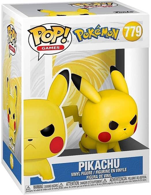 Funko Pop Games Pokemon Pikachu Attack Stance