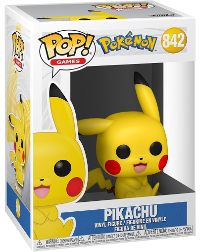 Funko Pop Games Pokemon Pikachu Sitting
