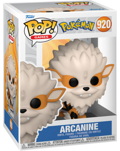 Funko Pop Games Pokémon Arcanine