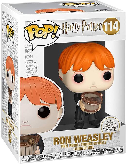 Funko Pop Harry Potter Ron Weasley Puking Slugs with Bucket