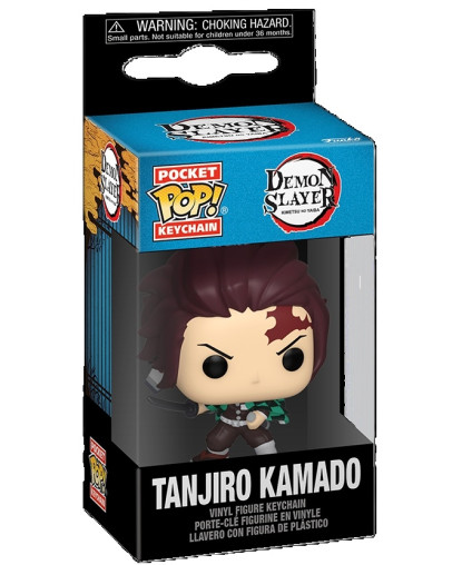 Funko Pop Keychain Demon Slayer Tanjiro Kamado obesek za ključe