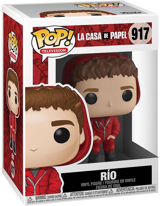 Funko Pop La Casa de Papel Rio