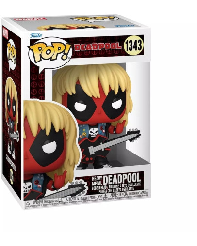 Funko Pop Marvel Deadpool Metal Band