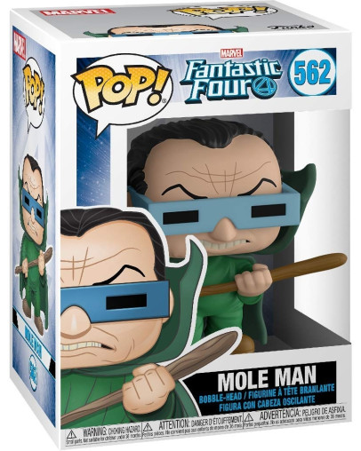 Funko Pop Marvel Fantastic Four Mole Man