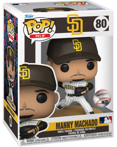 Funko Pop MLB Padres Manny Machado Home Jersey
