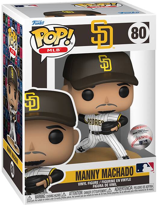 Funko Pop MLB Padres Manny Machado Home Jersey