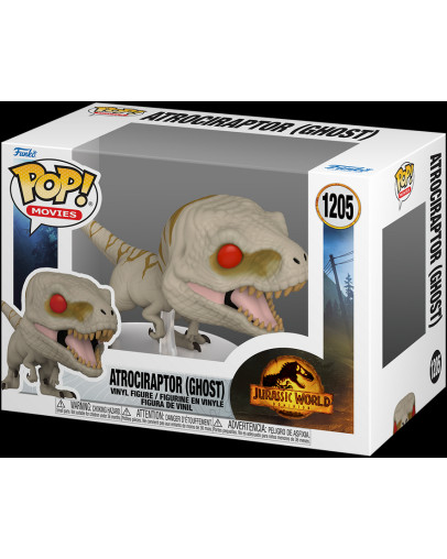 Funko Pop Movies Jurassic World Dominion Atrociraptor Ghost
