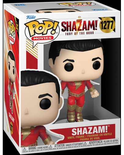 Funko Pop Movies Shazam Fury of the Gods Shazam Glow in the Dark Chase