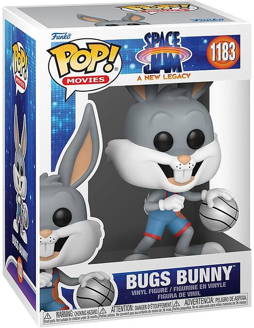Funko Pop Movies Space Jam a New Legacy Bugs Dribbling