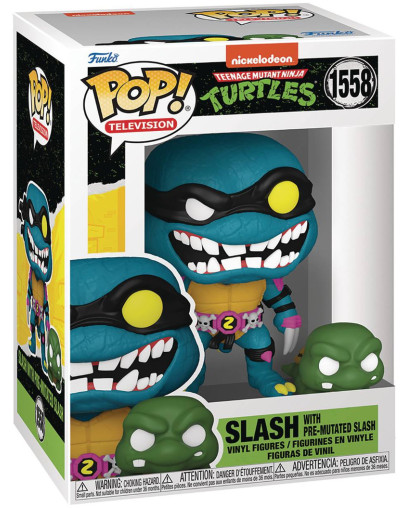 Funko Pop Movies Teenage Mutant Ninja Turtles Slash with Pre-Mutated Slash