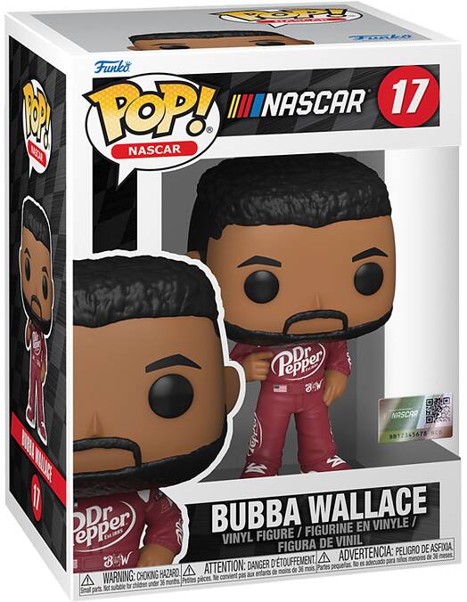 Funko Pop NASCAR Bubba Wallace Dr Pepper
