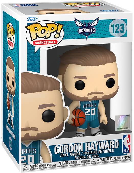Funko Pop NBA Hornets Gordon Hayward Teal Jersey