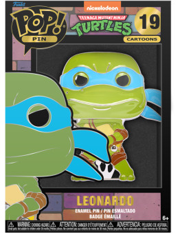 Funko Pop Pin Teenage Mutant Ninja Turtles Leonardo