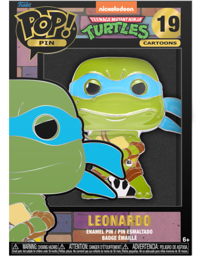 Funko Pop Pin Teenage Mutant Ninja Turtles Leonardo