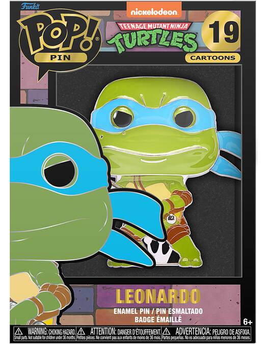 Funko Pop Pin Teenage Mutant Ninja Turtles Leonardo