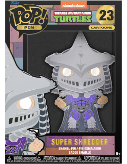 Funko Pop Pin Teenage Mutant Ninja Turtles Super Shredder